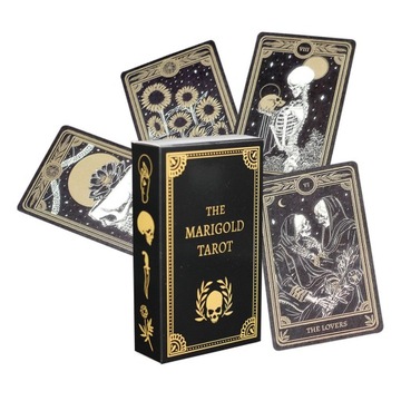 Tarot - nagietek, mroczne wiatry, tarot nagie