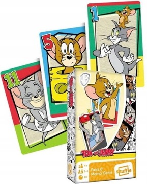 Shuffle gra karciana Piotruś memos Tom&Jerry karty