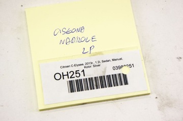 OH251 CITROEN C-ELYSEE II PODBĚH LEVÝ PŘEDNÍ