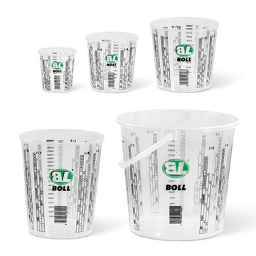 BOLL pojemnik kubek plastikowy z podziałką 400 ml