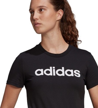 KOSZULKA DAMSKA ADIDAS ESSENTIALS SLIM T-SHIRT CZARNA GL0769 r L