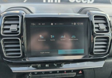 Citroen C5 Aircross SUV Facelifting 1.2 MHEV 136KM 2024 Citroen C5 Aircross 1.2 mHEV Max eDCT6 SalonPL FVat od Reki Serwis ASO, zdjęcie 17