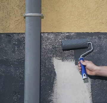 Бумага декоративный фетр Megaron 3 л ГРАФИТ + БЕСПЛАТНАЯ кисть