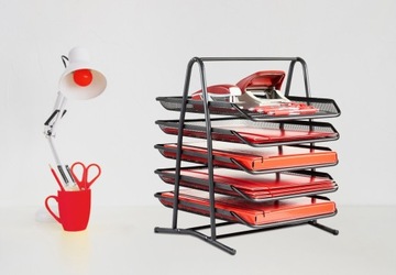 Документы ящики 5 металлических полков, настольные документы Организатор