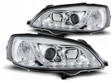LAMPY OPEL ASTRA II G 98-04R DAYLIGHT LED CHROM