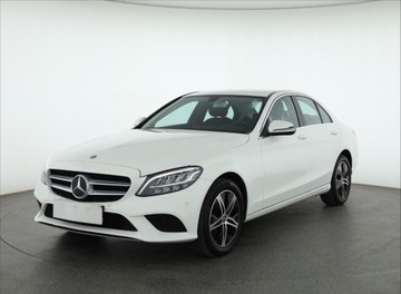 Mercedes Klasa C W205 Limuzyna Facelifting 1.6 C160 129KM 2019 Mercedes C C 160, Salon Polska, Serwis ASO, zdjęcie 1