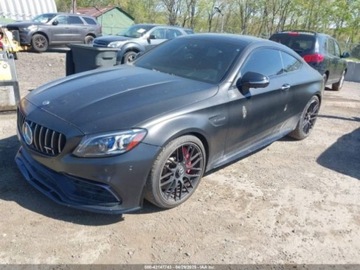 Mercedes Klasa C W205 2019 Mercedes-Benz Klasa C 2019r., AMG C63 S , od ubezpieczalni 4.0 Benzyna, zdjęcie 2