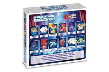 Набор фокусов из 12 предметов.