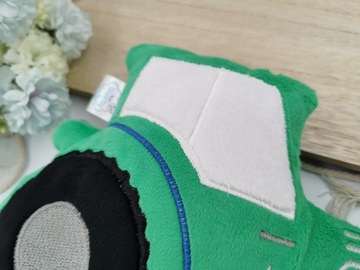 плюшевый трактор с именем