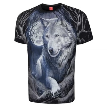 Koszulka męska T-shirt Wilk Wolf HD r.XXL