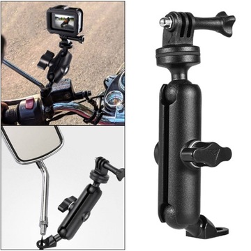 UCHWYT MOTOCYKLA DO GOPRO, UCHWYT CLAMP DO APARATU