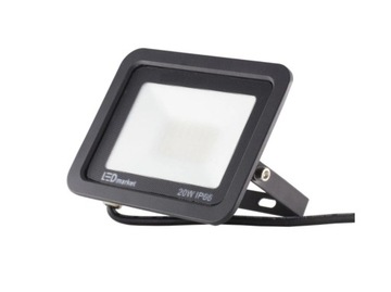 HALOGEN NAŚWIETLACZ LAMPA LED SLIM 20W 3000K