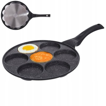 PATELNIA GRANITOWA DO JAJEK PLACKÓW 27 CM ORION GAZ INDUKCJA