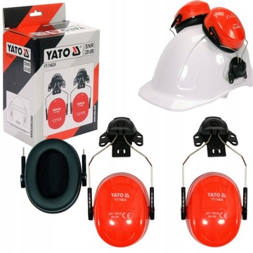 YATO NAUSZNIKI PRZECIWHAŁASOWE MOCOWANE NA KASK