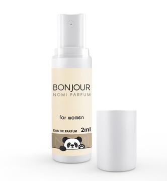 TRWAŁE FRANCUSKIE PERFUMY DAMSKIE NOMI PERFUMETKI PERFUMETKA BONJOUR 2ML