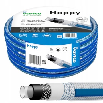 6-СЛОЙНЫЙ НЕСКРУЧИВАЕМЫЙ САДОВЫЙ ШЛАНГ 36 БАР 1/2 30 М ПОЛЬСКИЙ ПРОДУКТ