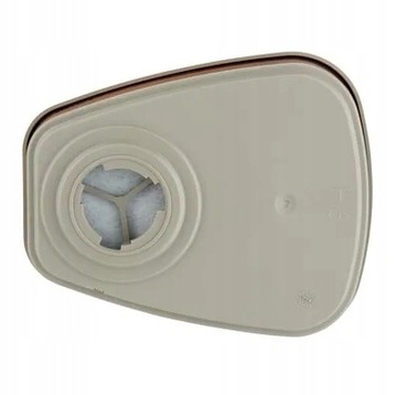 ОРИГИНАЛ Полумаска, малярная маска 3М 6200 + ПОДХОДИТ