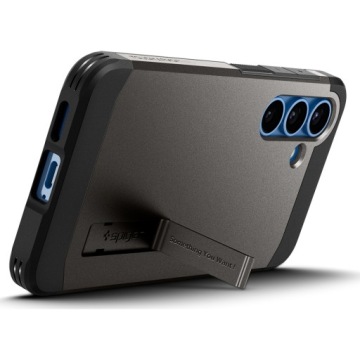 Pouzdro Spigen pro Galaxy S25 Plus, pevné magnetické zadní kryt s nožkou