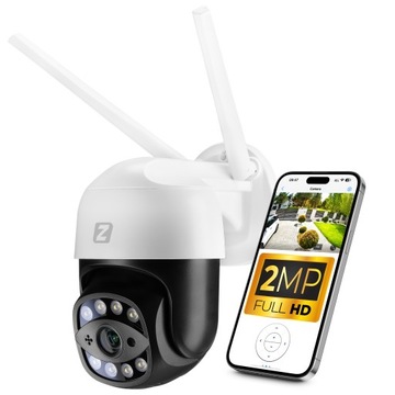 KAMERA ZEWNĘTRZNA WI-FI FULL HD OBROTOWA 2MPx ZOOM