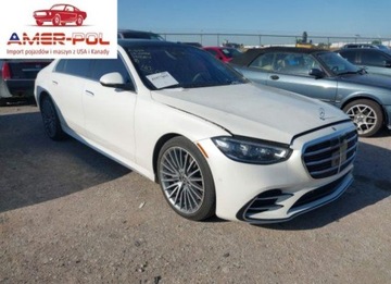 Mercedes Klasa S W223/V223 2023 Mercedes-Benz Klasa S 500 4Matic 2023 3.0l 3.0 Benzyna 429KM
