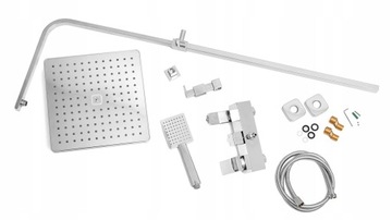 Душевой набор со смесителем для тропического душа