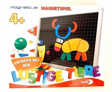 NORIS Gra Tablica magnetyczna odkrywaj zwierzęta