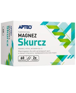 Apteo Magnez Skurcz 60 kapsułek
