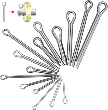 ШПИЛЬКИ НЕРЖАВЕЮЩАЯ СТАЛЬ 150 ШТ.