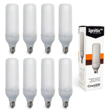 Комплект для фотосъемки + зеленый фон, лампа длиной 5 м, 8 светодиодов непрерывного света мощностью 125 Вт