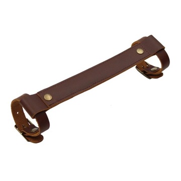 .Universal Leather Handle Bike New Dark Coffee