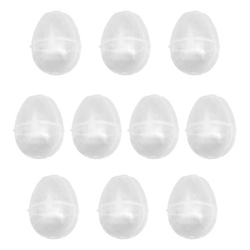 10 sztuk jajek wielkanocnych do napełniania 4 cm x 6 cm