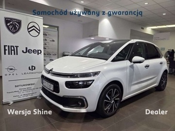 Citroen C4 Picasso II Picasso 1.2 PureTech 130KM 2016 Citroen C4 Picasso 1.2 PureTech Shine 130KM Gwarancja Dealer 1.2 Benzyna