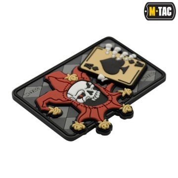3D Patch на липучке Joker m-tac Blazen с As Pik PVC Card