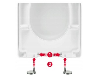 Сиденье для унитаза Roca Nexo Meridian с плавным закрыванием