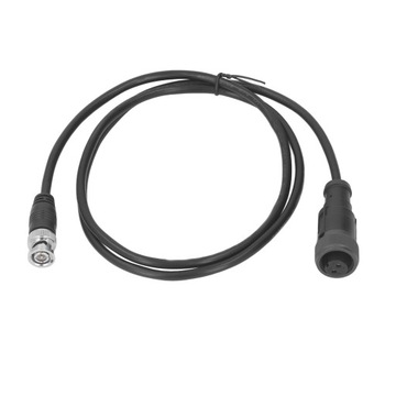 C10 2-pinowy, ekranowany, prosty wtyk formowany na męski kabel 2I