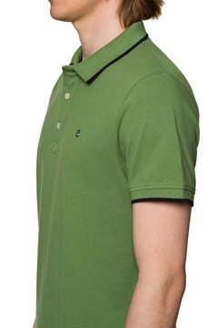 Koszulka Polo Męska Zielona Lancerto Dominic S