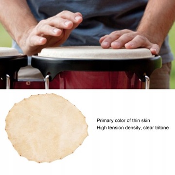 НАКОНЕЧНИК ШАМАНСКОГО БАРАБАНА ИЗ КОЖИ КОЗЬЯ 36 СМ