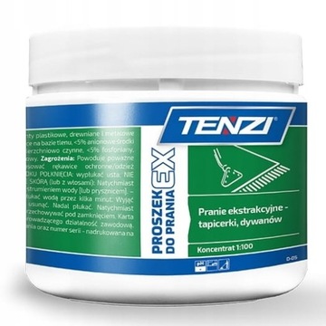 TENZI proszek do prania EX 500 g czyszczenie dywanów i tapicerki