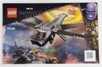 LEGO Marvel - Instrukcja do 76186