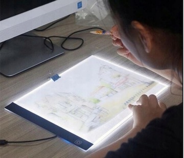 ГРАФИЧЕСКИЙ ПЛАНШЕТ Crafts & Co XL LED Brightpad + БЕСПЛАТНОЕ ЗАРЯДНОЕ УСТРОЙСТВО! СВЕТОДИОДНАЯ ПЛАТА