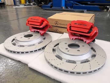 НАКЛЕЙКА НА ЗАДНИЙ СУППОРТ Mercedes W213 AMG