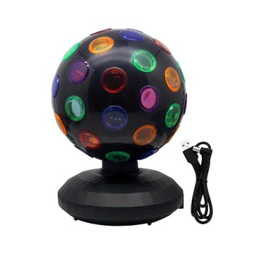 Лампа Disco Ball Компактная светодиодная стробоскопическая лампа RGB для домашней комнаты