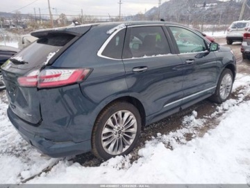 Ford Edge II 2023 Ford Edge 2.0 250 KM, 4x4, TITANIUM, male uszkodzenia, import USA 2.0, zdjęcie 3