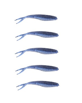GUMA JASKÓŁKA 6cm /1,5g ZESTAW 5 SZTUK NA OKONIA ŁOWNE!