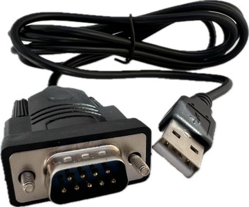 ADAPTER KABEL KONSOLOWY PRZEWÓD USB DO DB9 RS-232 COM MĘSKI 1.5m CISCO