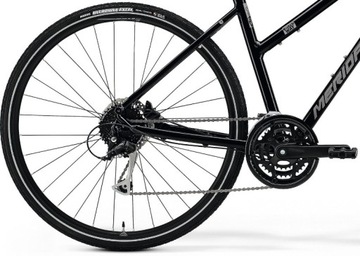 Женские кроссовки Merida Crossway 100 черные 2024 г.
