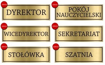 TABLICZKA na Drzwi Oznaczenia do BIURA Różne WZORY