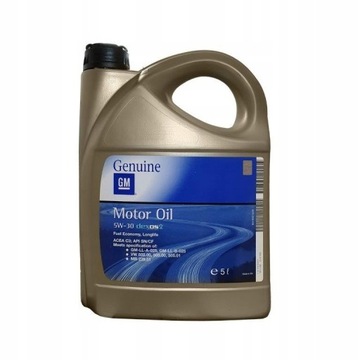 GM MOTOR OIL 5W30 C3 5L