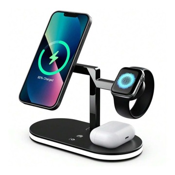 ŁADOWARKA INDUKCYJNA Qi DO MAGSAFE NA IPHONE 12 13 14 15 / AIRPODS / WATCH