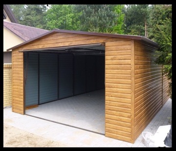 Гараж из листового металла 3x5 Blaszak Garages ПРОИЗВОДИТЕЛЬ гаражей